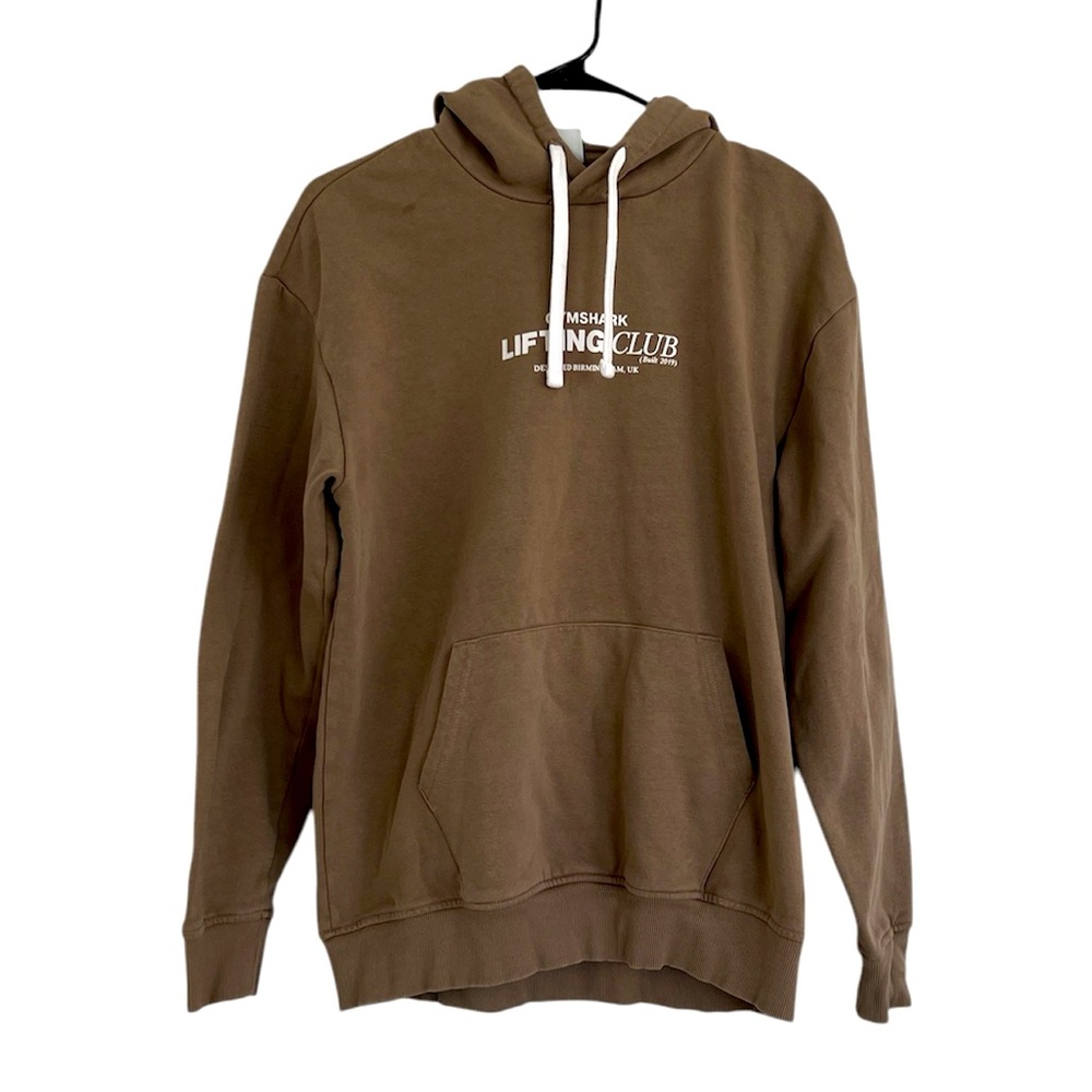 Gymshark Lifting Club Hoodie Tan Size Small